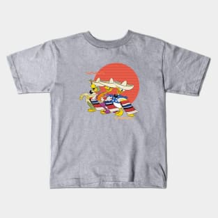 Three Caballeros Red Kids T-Shirt